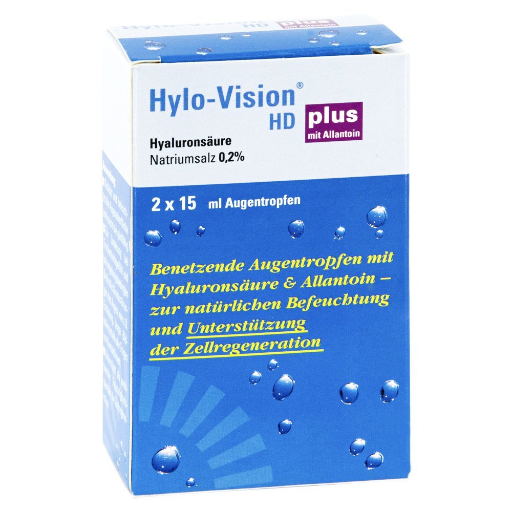 Hylo-Vision HD plus Augentropfen, 2x15 ml
