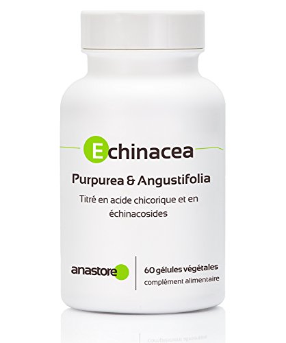 Echinacea purpurea und angustifolia * Titriert zu 2 % in ECHINACOSIDEN * Für die Behandlung von Erkältungen, Atemwegsinfektionen, grippalen Infekten, Husten * 300 mg/60 Kapseln * Natürliche Abwehr * - 3