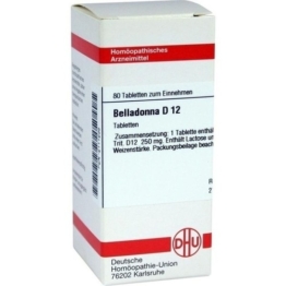 BELLADONNA D 12 Tabletten 80 St.