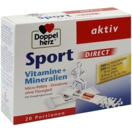 DOPPELHERZ Sport DIRECT Vitamine+Mineralien 20 St.
