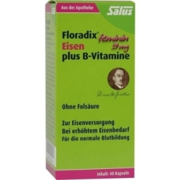 FLORADIX Eisen plus B Vitamine Kapseln 40 St.