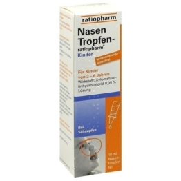 NASENTROPFEN-ratiopharm Kinder Konservier.frei 10 ml