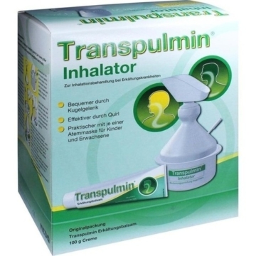 TRANSPULMIN Erkältungsbalsam + Inhalator 100 g